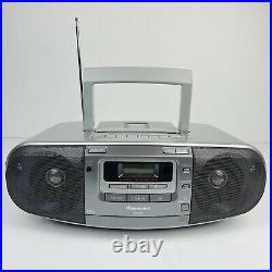 Vintage PANASONIC RX-D50 Radio Cassette Player Boom Box Good Cond