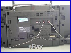 Vintage Panasonic Boombox / portable AM/FM Radio, CD player, model RX-DT630