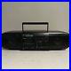 Vintage Panasonic RX-DS20 Portable Boombox Radio CD Cassette Stereo FULLY WORKIN