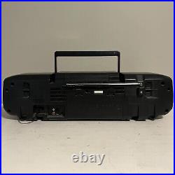 Vintage Panasonic RX-DS20 Portable Boombox Radio CD Cassette Stereo FULLY WORKIN