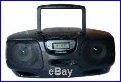 Vintage Panasonic RX-DS35 Portable CD Cassette AM FM Radio Stereo System Boombox