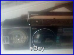 Vintage Panasonic RX-FD80L Portable CD & Cassette Player & Radio Boom box Rare