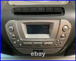 Vintage RCA Portable CD Player AM/FM Radio Cassette Recording Boom Box RP-7982