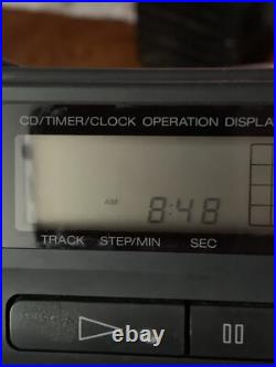 Vintage SONY CFD-470 Mega Bass Stereo Boombox CD Cassette READ DESCRIPTION Vintage SONY CFD-470 Mega Bass Stereo Boombox CD Cassette READ DESCRIPTION