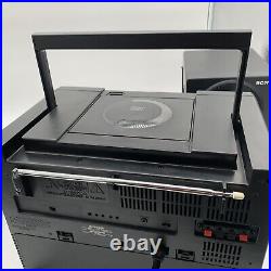 Vintage SONY CFD-470 Mega Bass Stereo Boombox CD Cassette READ DESCRIPTION Vintage SONY CFD-470 Mega Bass Stereo Boombox CD Cassette READ DESCRIPTION