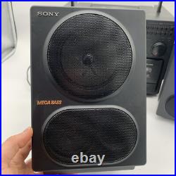 Vintage SONY CFD-470 Mega Bass Stereo Boombox CD Cassette READ DESCRIPTION Vintage SONY CFD-470 Mega Bass Stereo Boombox CD Cassette READ DESCRIPTION