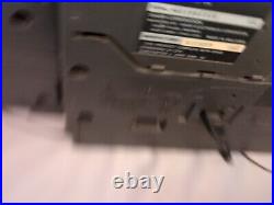 Vintage Sharp Boombox CDCassette AM/FM Radio Detachable Speakers GX-CD65