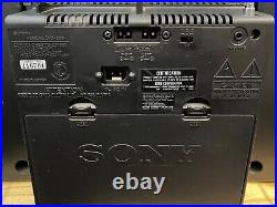 Vintage Sony 6 CD Changer Boom Box Cassette Player CFD-626 with Remote 1995