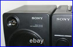 Vintage Sony CFD-440 Portable AM/FM Stereo CD & Cassette Player BoomBox + Manual