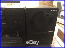 Vintage Sony CFD-755 AM FM CD Compact Disc Player Portable Boombox