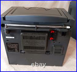 Vintage Sony CFD-ZW165 AM/FM Stereo Dual Cassette Recorder CD Boombox withBox Vintage Sony CFD-ZW165 AM/FM Stereo Dual Cassette Recorder CD Boombox withBox