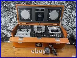 Vintage Spirit Of St. Louis Field CD Radio Boom Box MK II Cassette Player -RARE