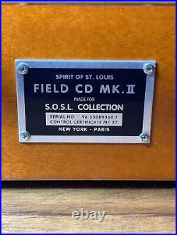 Vintage Spirit Of St. Louis Field CD Radio Boom Box MK II Cassette Player -RARE