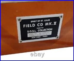 Vintage Spirit Of St. Louis Field CD Radio Boom Box MK II READ
