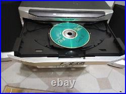 Vintage Stereo Boom-Box RADIO Cassette EMERSON MS-9700 Headphone 6 CD Changer