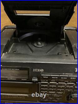 Vtg Panasonic RX-DS30 90's Portable Boombox Radio Cassette Stereo CD Player Nice